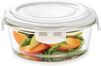 BOROSIL Glass Grocery Container  – 400 ml(Clear)