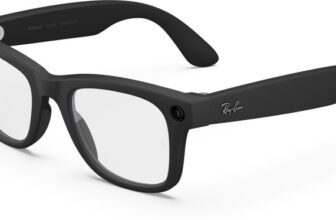 Ray-Ban | Meta Wayfarer (Gen 2)(Matte Black, Clear)