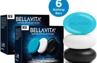 BELLAVITA Perfumed Bathing Soap for Men| Pack of 2 | Pure Glycerin| Paraben Free Soap|(6 x 100 g)