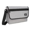 F Gear Kyoto Grey 8L Premium Tablet Sling Bag | Melange Herringbone Fabric | Fits 15” Laptop/Tablet | Lightweight, 1 Compartment & 2 Pockets | Ideal for Work, College, Daily Commute & Travel