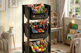 MAXTID multi layer Storage Cabinet for Neat Arrangement Storage Box(Blue)