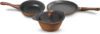 Preethi Artistic Die Cast Non Stick Set 27cm Tawa,24cm Fry Pan,Kadai 24cm With Glass Lid Non-Stick Coated Cookware Set(Aluminium, 3 – Piece)
