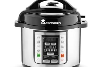 Bergner MasterPro 3L Electric Pressure Cooker | 3L Non-Stick Multicook Pot | 18 Preset Menu | Delay Timer | Use as Pressure Cooker, Slow Cooker, Yogurt Maker (2 Years Warranty)