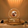 PRINT BHARAT Acrylic Customized Name LED Lamp Personalized Night Light with Name Custom Gift for Birthday Anniversary Home Decor for Men Birthday Kids Friend Return Gift Kids (Vinyl Record with Photo)
