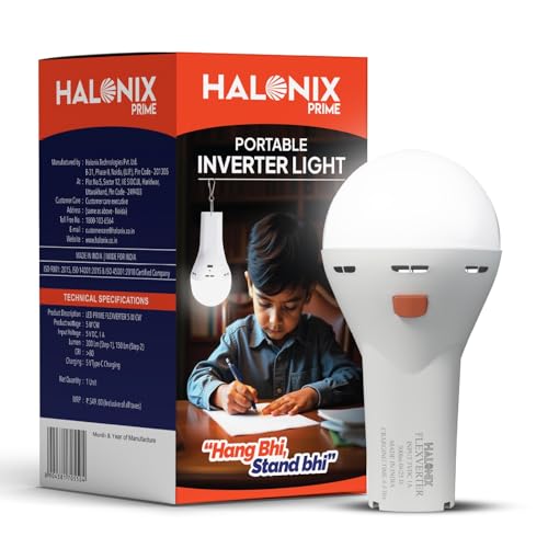 Halonix 14W LED Light Bulb | White (6500K) |Energy Efficient| 4kv Surge Protection | High Lumens Per Watt | Pack of 1