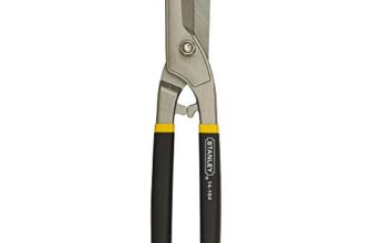 STANLEY 14-164 10”/250mm Tinsnips Without Spring (Silver and Black)