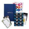 Amazon Basics Undated 2026 Planner with Daily, Weekly and Monthly Sections, To-Do Lists, Bookmarks and Stickers (A5, Blue)