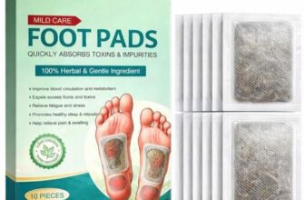Foot patch (PACK OF 10) Herbal And Gentle Ingredient Detox Foot Pads, Natural Ingredients for Sleep Aid, Pain Relief, Toxin Removal with Bamboo Vinegar and Acupoint Micro-Massage Technology