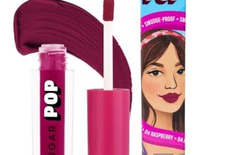 SUGAR POP Matte Lipstick | Smudge-Proof | Vitamin E | Long Lasting 8 Hrs | Lip Colour For Women | 1.6 ml – 04 Raspberry