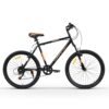 Jyva 26T 7 Speed Carbon Steel Mountain Bike, Multicolor, 18 Inch Frame – Ideal for Unisex Youth