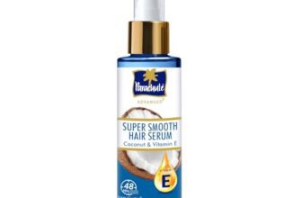 Parachute Advansed Super Smooth Hair Serum | Coconut & Vitamin E | 48 Hrs Frizz control | 2 X Smooth Hair | 100ml
