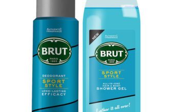 BRUT Sport Style Deodorant for Men 200ml + Sport Style All – In- one Hair & Body Shower Gel for Men 500ml(2 Items in the set)