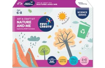 Fevicreate Nature and Me Art & Craft Kit | Science Series Inspired by NCERT Curriculum | Build a Weather Wheel, a Recycling Waste bin, Water Cycle Chart and Explore Seasons