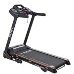 INALSA Motorized Treadmill for Home(4.0HP Peak) FFTM 250 AI-12 Preset Programs,LCD Panel Semi Automatic | Hydraulic Folding,3 Section Auto Incline,(Free Installation Assistance)|FITTYFY Range