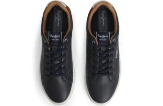 Pepe Jeans Kenton Court Navy Cupsole Sneakers