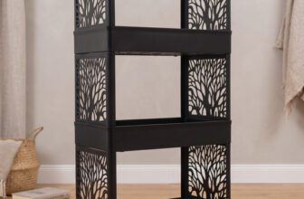 Surety for Safety Shelf Organizers(Black, Plastic)