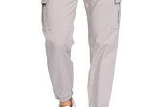Amazon Brand – Symbol Men’s Stretchable Cargo Jogger Pants | Chinos | Casual Trousers (Slim Fit) (Ash_38)