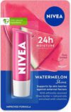 NIVEA Shine Caring Lip Balm Watermelon(Pack of: 1, 4.8 g)