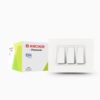 Anchor by Panasonic Roma Classic 1 Module Deko White Single Mounting Plate for Switch Board (White, 21317WH-20)