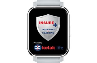 GOQii Insure+ 5 lakhs Health Insurance with Smart Vital Stream (Grey) and 3 Months Personal Coaching