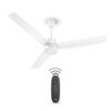 Havells EPIC BLDC Ceiling Fan 1200mm, 380 RPM, Savings upto 65%, Reverse Rotation, 4 Modes (Boost, Sleep, Breeze, Mop), Low Wattage 30W, Low Noise, Air Flow:225 CMM, 3 Year Warranty, Elegant White