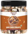 Marwar Bites Premium Mixed Dry Fruits Crunchy Snack for All Ages Gifting Almonds, Apricots, Cashews, Dates, Figs, Pistachios, Raisins, Walnuts(1 x 500 g)