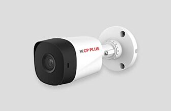 CP PLUS 2.4MP IR Bullet Outdoor Security Camera | 3.6mm Fixed Lens | Max 25/30fps at 2.4MP | DWDR, Day/Night (ICR) | Night Range of 20 Mtrs., Smart IR | Support Built-in Mic | CP-URC-TC24PL3C-V3