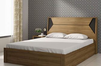 Home Centre Quadro Edge King Bed with Hydraulic Storage