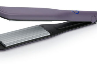 Syska SalonFinish Hair Crimper With Ceramic Coating and PTC Heating Technology HCM100 Hair Styler(Purple)