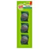 Scotch-Brite Stainless Steel Scrub – Pack of 3 (3X 15g Steel +Free 3 Scrub Pads 3″X3″)