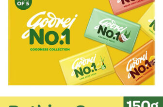Godrej No.1 Goodness Collection Bath Soap(5 x 150 g)