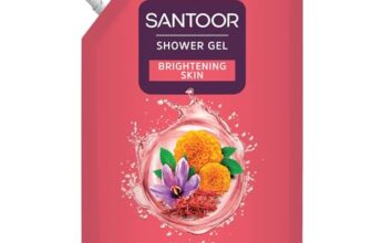 SANTOOR SHOWER GEL SAFFRON & MARIGOLD 400ml