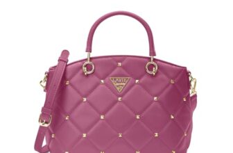 Lavie Signature Women’s Stud Lima Satchel Handbag | Satchel Bag for Work | Ladies purse | Stylish Shoulder Bag | Gift For Women