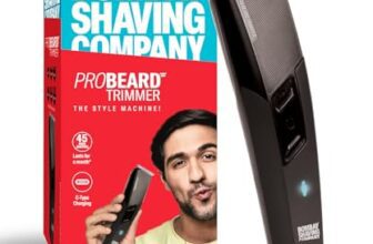 Bombay Shaving Company Pro Beard Trimmer For Men | Beard Trimmer for Man | Hair Trimmer for Man | 6 Combs, Self-Sharpening Blades, Type C | Trimmer Men Beard | Trimmers for Man