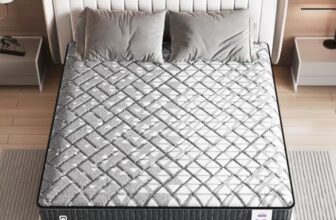 Springwel Dualis 2-in-1 Reversible 5 Inch Bed Mattress | 15 Yrs Warranty | Dual Side – Hard & Soft Support | Breathable & Anti Microbial Bamboo Charcoal Fabric Cover | King Size (72X72X5) Inches