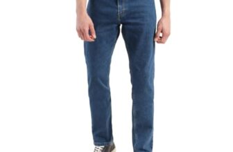 Levi’s Men’s 511 Slim Fit Mid Rise Stretchable Jeans Blue