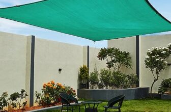 Amazon Brand – Solimo High Density Multipurpose Shade Net/Green Net – 75% (10 ft x 10 ft, Green Colour)