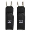 MARSJONE Buckle Free Belt Hook Set of 2, Invisible Elastic Waistband Extender with Metal Hooks for Jeans Pants Workwear, No Buckle Comfort Strap Accessory for Men and Women