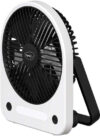Pigeon Wave with 1 Year Warranty 152 mm Table Fan(Black, White | Pack of 1)