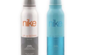Nike Up and Down Deodorant Duo Set | Men & Women Deo Combo Pack | Long-Lasting Body Spray, His & Her Gift Set | 200ml Each (Pack of 2)
