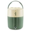 Milton Kool Pristine 22 Insulated Plastic Water Jug, 19 litres, Green | Food Grade | Easy to Carry | BPA Free