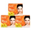 VLCC Skin Tightening Facial Kit – 25g X 3 (75g) (Pack of 3) | Skin Elasticity Facial | Helps Remove Toxins and Reduces Blemishes | With Berberry, Wheatgerm, Carrot Extract, and Geranium
