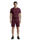 Dollar Men Co-Ord Set | Polyester Shorts + T-Shirt | Regular Fit, Quick Dry & Breathable | Gym, Casual & Sportswear | Pack of 1