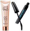 Lakme Eyeconic Curling Mascara, Black 9 ml & Lakme 9 to 5 CC Cream Mini, 01-9 g