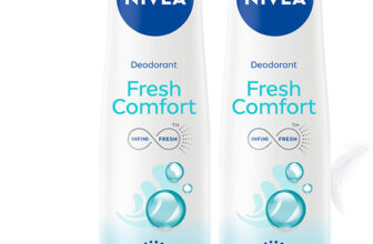 NIVEA Fresh Comfort Deo, Odour Free, Floral Scent, Long Lasting 48h Derma Protection Deodorant Spray  –  For Women(300 ml, Pack of 2)