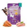 Applod Tender Chicken Jerky Slices Dog Treats for Puppies & Adult Dogs | Made with Real Chicken Breast | High-Protein Low-Fat Grain-Free Dog Snacks | Pack of 3 | 50g x 3