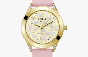 GUESS Champagne Dial Analog Watch  – For Women