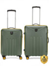 ARISTOCRAT Falcon Pro 2 (Small 55cm Medium 65cm) Suitcase Cabin & Check-in Set 8 Wheels – 26 Inch