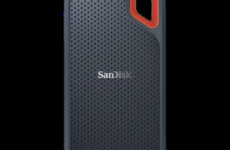 SanDisk E61 1 TB External Solid State Drive (SSD) 1050 Mb/s Window, Mac OS, Android, Portable, Type C Enabled,USB 3.2(Black, Red)