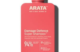 Arata Super Shampoo | For Hair Damage Repair & Scalp Care | With Amino Acids & Proteins | Sulphate-Free | Colour-Safe | Dermatologically-Tested | For Men & Women